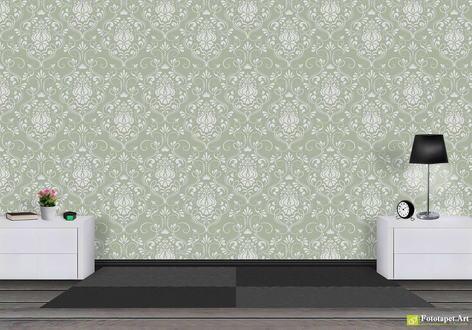 Fototapet Fundal fără sudură, Tapet Vintage