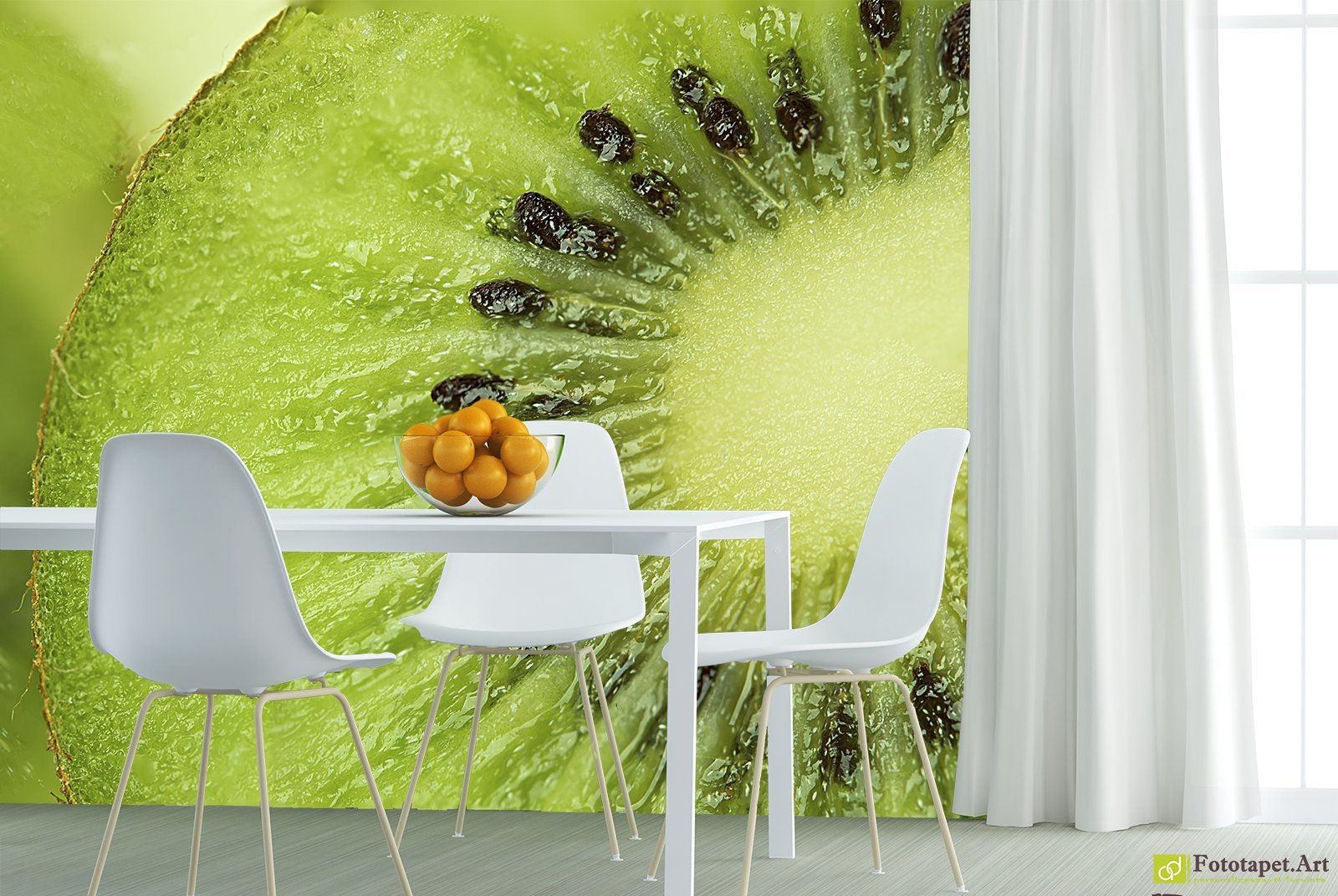 Fototapet bucatarie Kiwi, Tapet personalizat