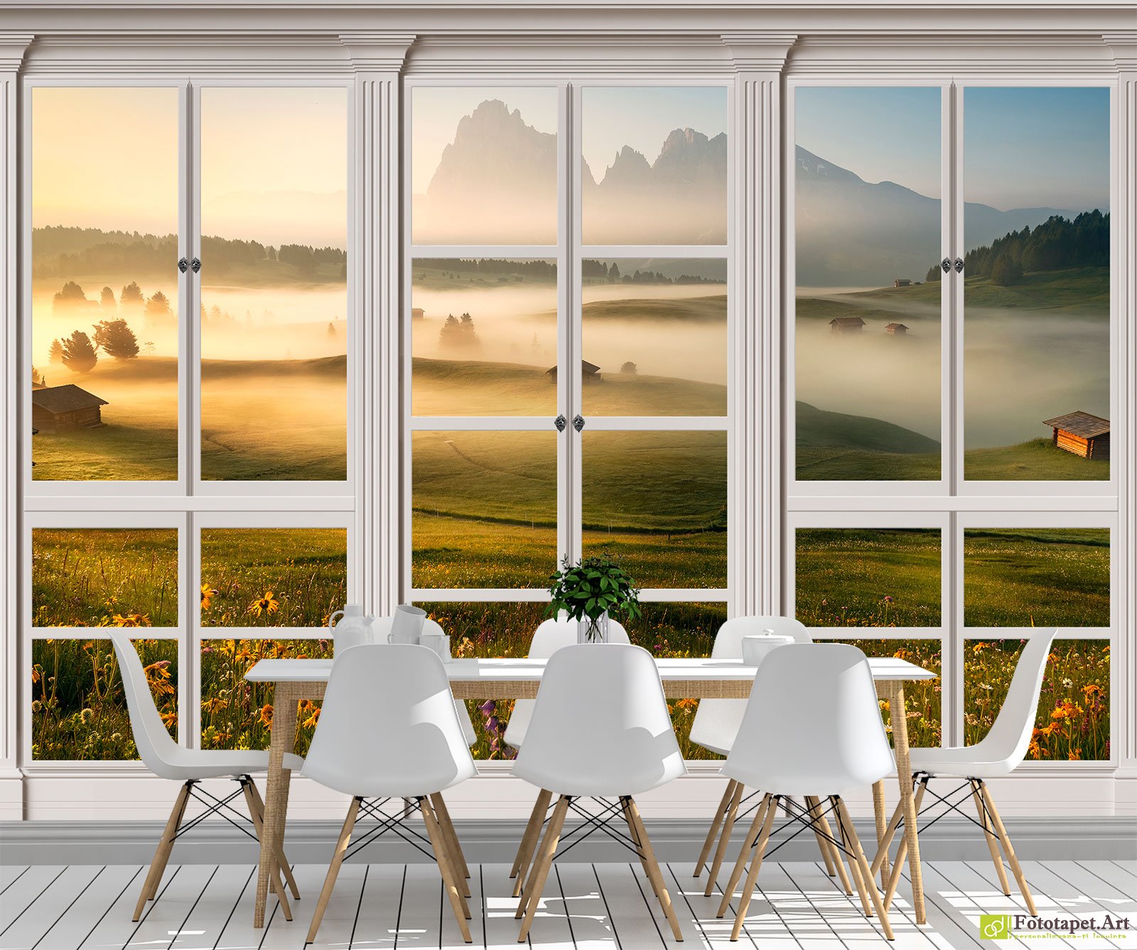 Fototapet - Peisaj de Pădure, Tapet foto