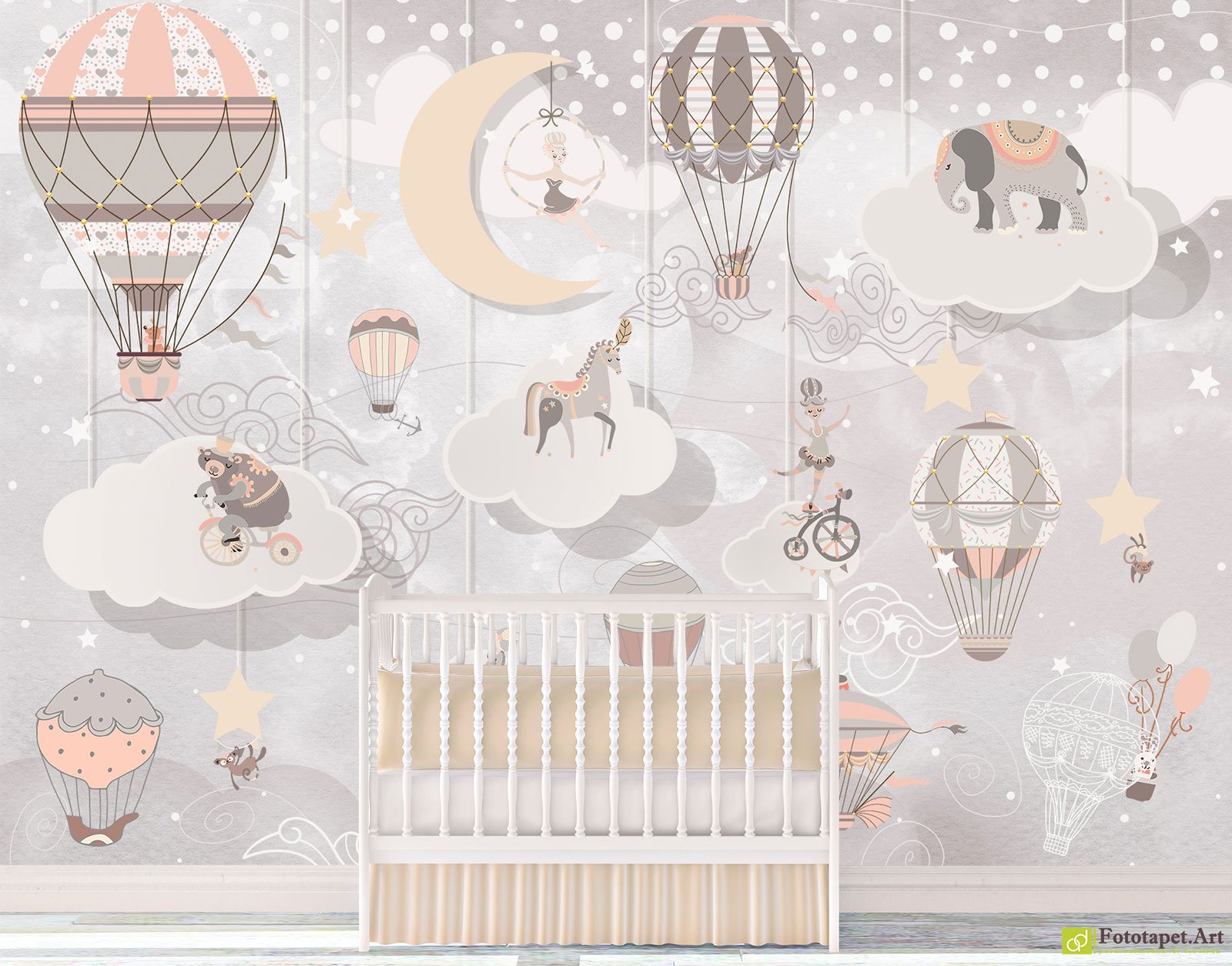 Artiști de circ tapet pentru copii