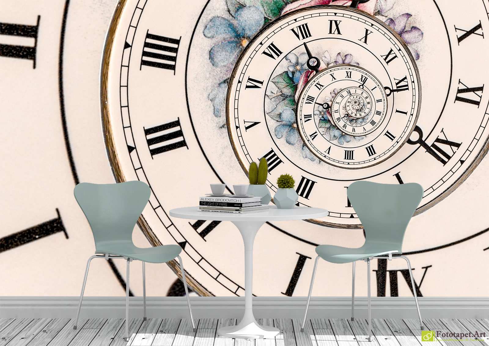 Fototapet Timp Infinit, Armonia Ceasului | fototapet Cluj