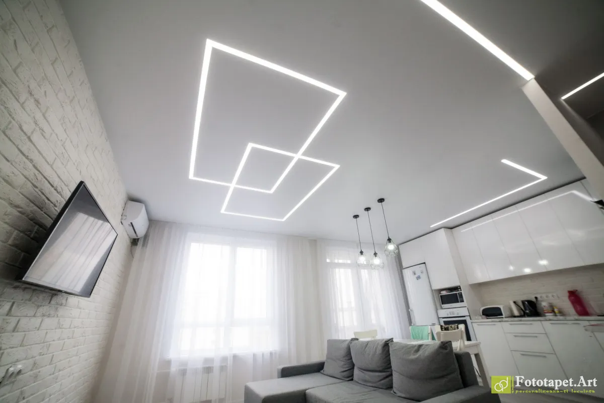 Tavane extensibile iluminate cu banda led