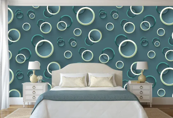 Foto tapet 3D Magia Inelelor, Tapet decorativ