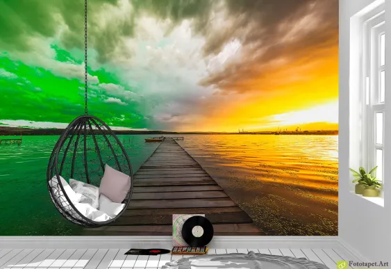 Fototapet - Reflecții de Seară, tapet personalizat