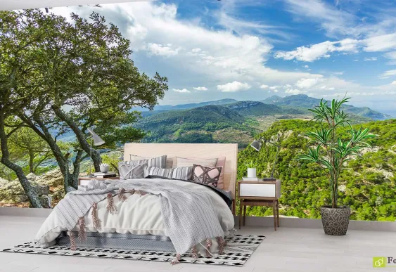 Fototapet peisaje, Natură Serra de Tramuntana