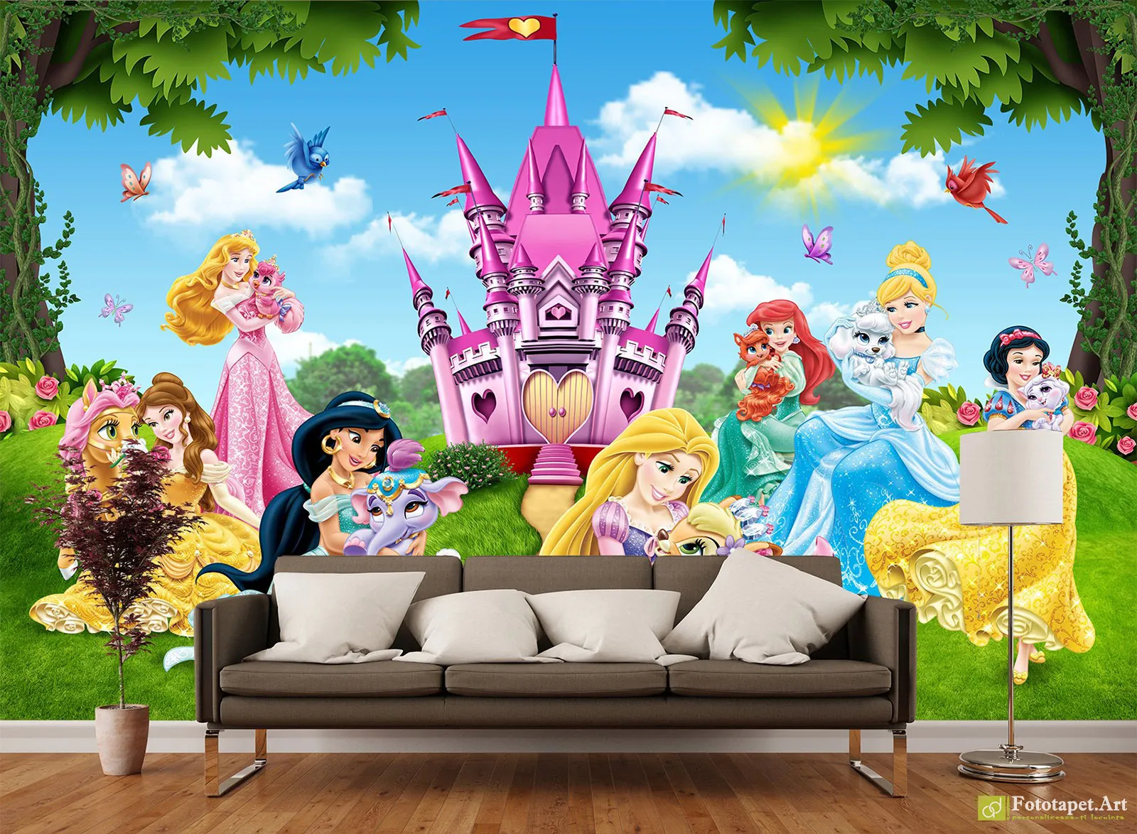Fototapet Prințesă, Tapet pentru copii la comanda