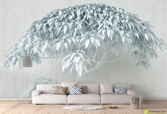 Fototapet Copacul cu efect 3d, Tapet decorativ la comanda