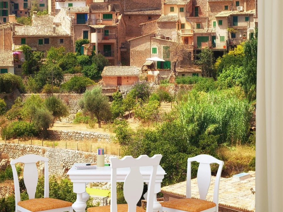 Fototapet Valldemossa în Mallorca, Spania | tapet dormitor