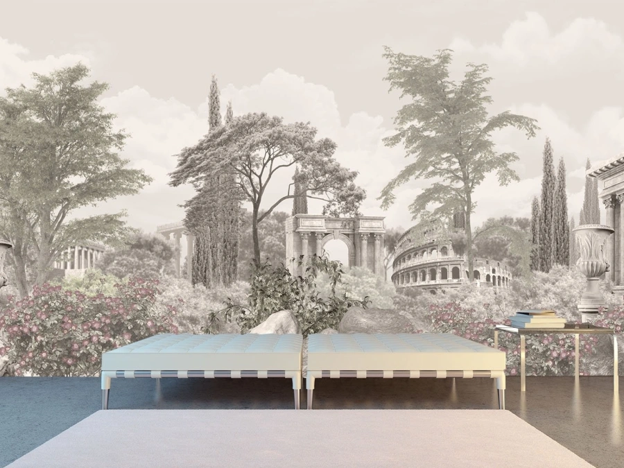 Fototapet retro fantezie romană | fototapet dormitor