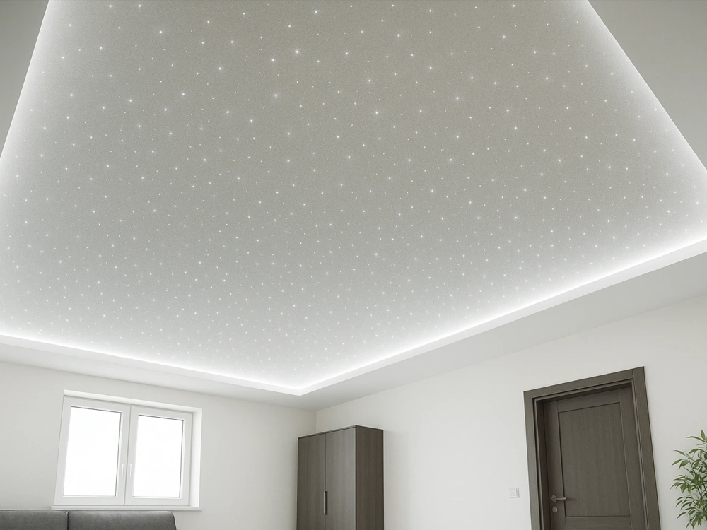 Tavane cu bandă LED și fibră optică Cluj