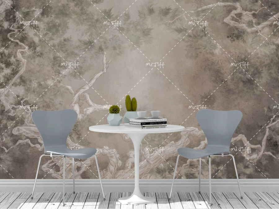 Tapet cu oi pe câmp verde sub cer noros. ✓ Creați un ambient calm și natural.